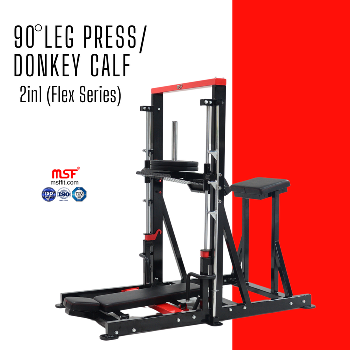 90 Degree Leg Press Donkey Calf 2 in 1