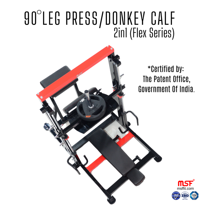 90 Degree Leg Press Donkey Calf 2 in 1