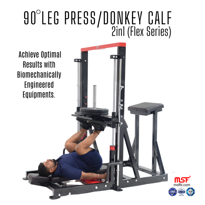 90 Degree Leg Press Donkey Calf 2 in 1