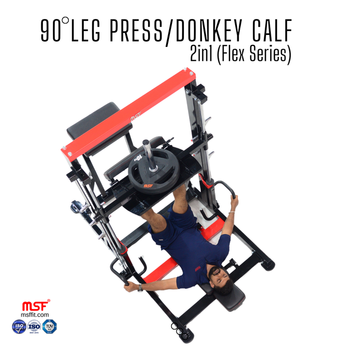 90 Degree Leg Press Donkey Calf 2 in 1