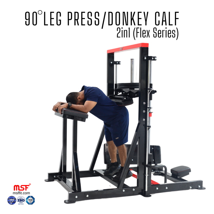 90 Degree Leg Press Donkey Calf 2 in 1