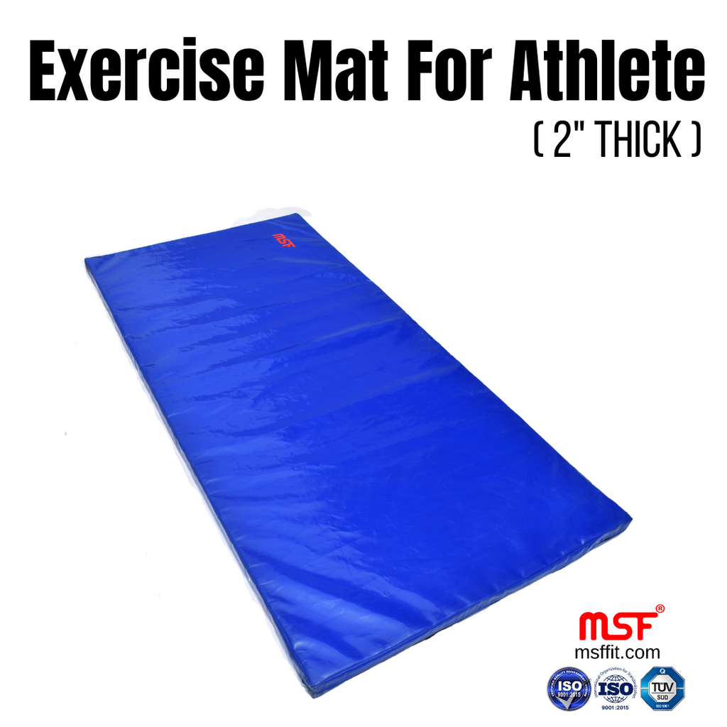 Exercise Mat for Athlete 2inch Thickness MSFFIT