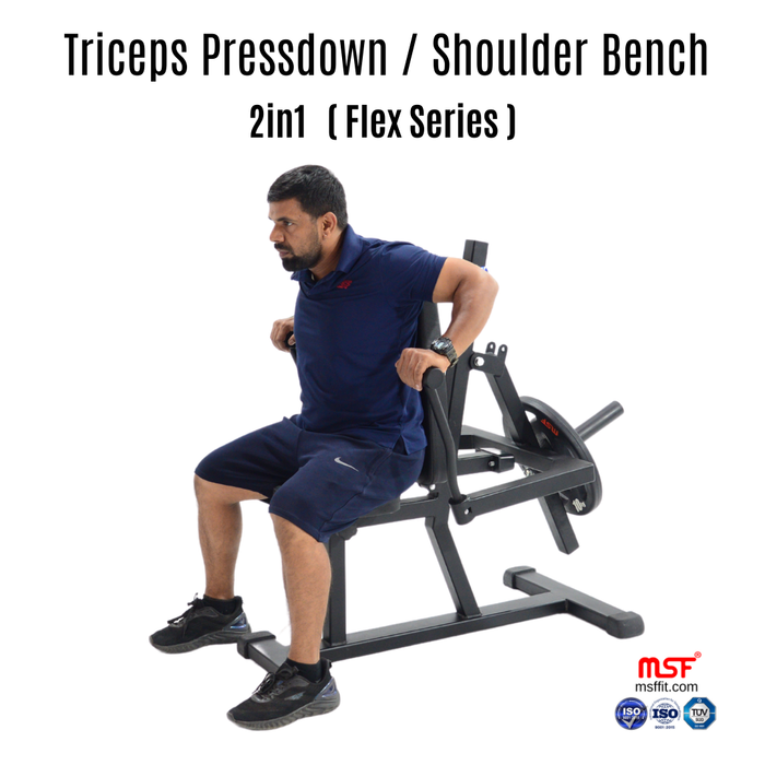 Triceps Pressdown/Shoulder Bench 2 in 1 (Flex Series)