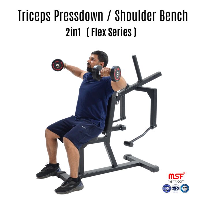 Triceps Pressdown/Shoulder Bench 2 in 1 (Flex Series)