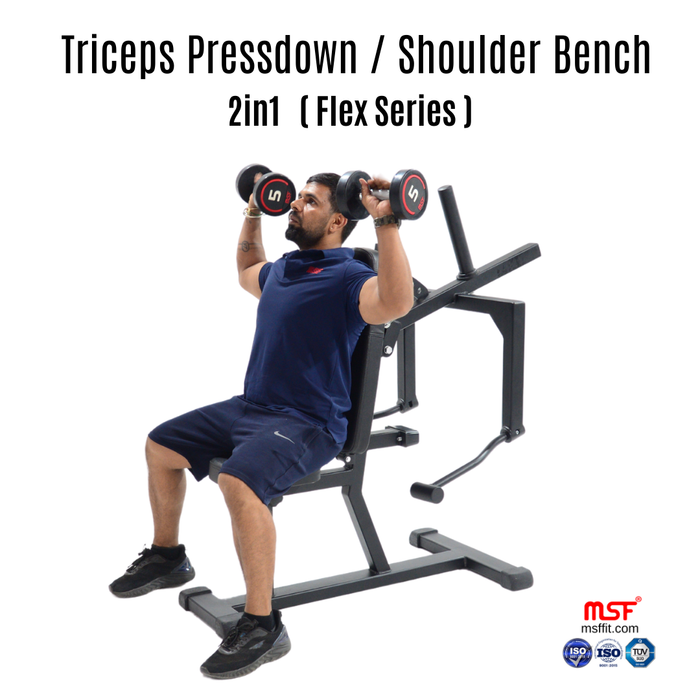 Triceps Pressdown/Shoulder Bench 2 in 1 (Flex Series)