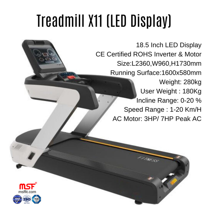 Treadmill X11 LED Display (Commercial)