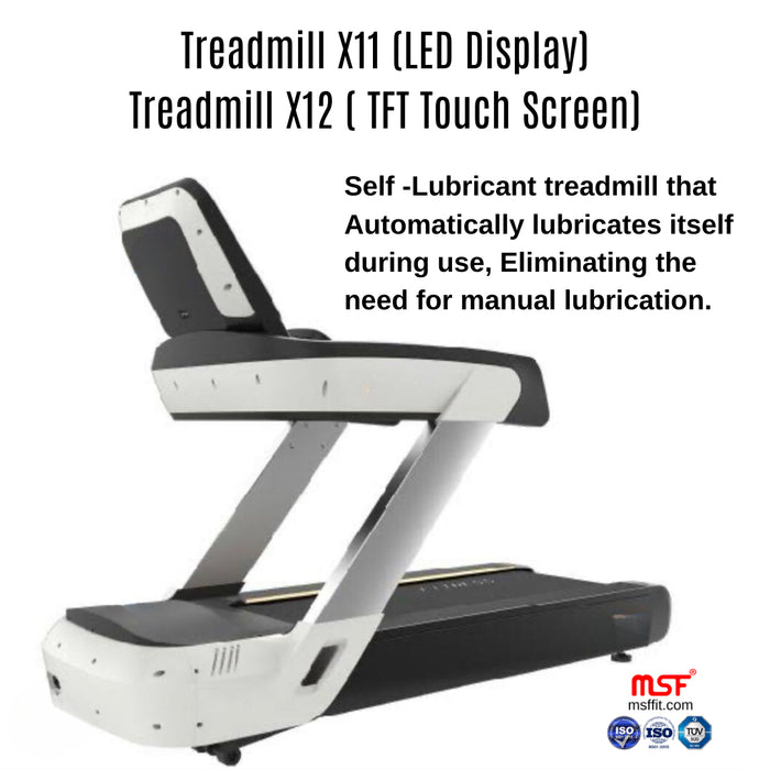 Treadmill X12 TFT Touch Screen (Commercial)