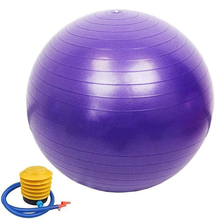 Anti-Burst Exercise Ball with Hand Pump