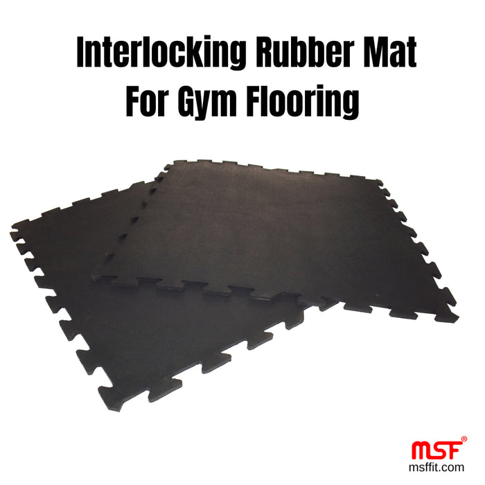 Rubber Interlocking Floor Mat for Gym