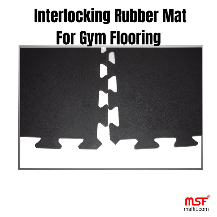 Rubber Interlocking Floor Mat for Gym