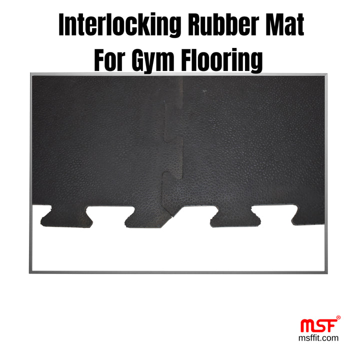 Rubber Interlocking Floor Mat for Gym