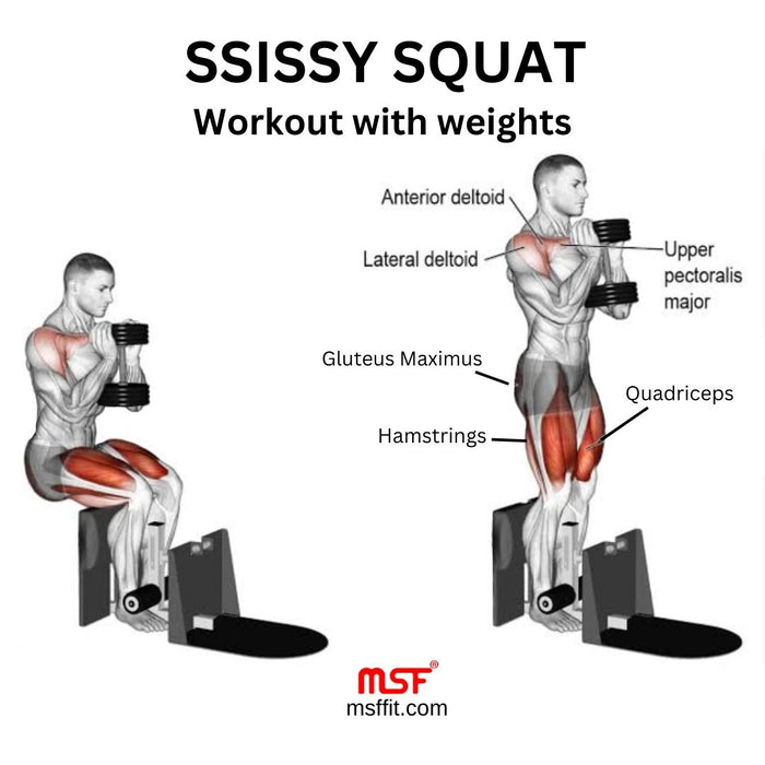 How to Do the Sissy Squat: Alternatives, Benefits, and Muscles Worked